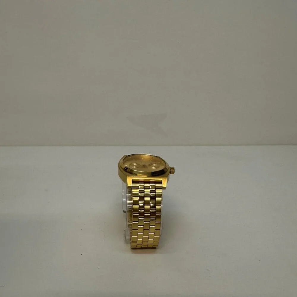 Nixon Time Teller Deluxe All Gold Watch - Picture 3 of 7